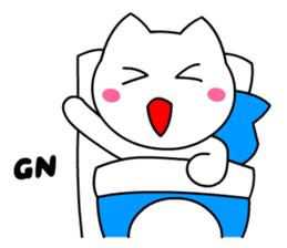 Tomo's Cute Cat 4 (English) sticker #6542348