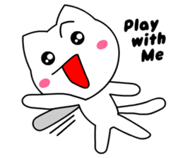 Tomo's Cute Cat 4 (English) sticker #6542354