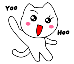 Tomo's Cute Cat 4 (English) sticker #6542356