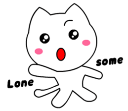 Tomo's Cute Cat 4 (English) sticker #6542357