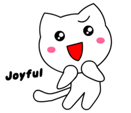 Tomo's Cute Cat 4 (English) sticker #6542358