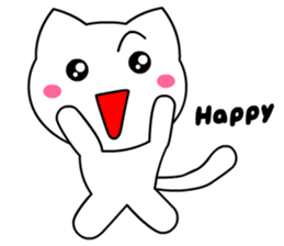 Tomo's Cute Cat 4 (English) sticker #6542359