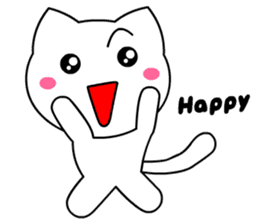 Tomo's Cute Cat 4 (English) sticker #6542359