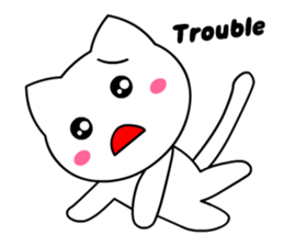 Tomo's Cute Cat 4 (English) sticker #6542360