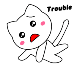 Tomo's Cute Cat 4 (English) sticker #6542360