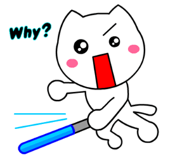 Tomo's Cute Cat 4 (English) sticker #6542365