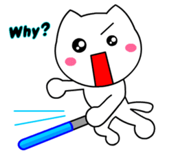 Tomo's Cute Cat 4 (English) sticker #6542365