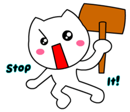 Tomo's Cute Cat 4 (English) sticker #6542367