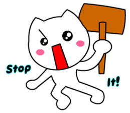 Tomo's Cute Cat 4 (English) sticker #6542367