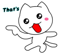 Tomo's Cute Cat 4 (English) sticker #6542370