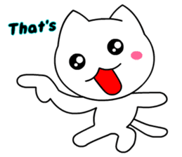 Tomo's Cute Cat 4 (English) sticker #6542370