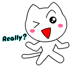 Tomo's Cute Cat 4 (English) sticker #6542373