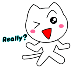 Tomo's Cute Cat 4 (English) sticker #6542373