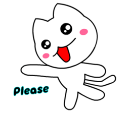 Tomo's Cute Cat 4 (English) sticker #6542374