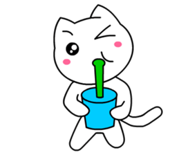 Tomo's Cute Cat 4 (English) sticker #6542378