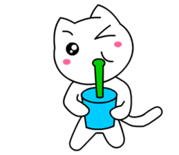 Tomo's Cute Cat 4 (English) sticker #6542378