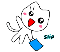 Tomo's Cute Cat 4 (English) sticker #6542380