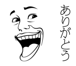 the face face Sticker sticker #6542521