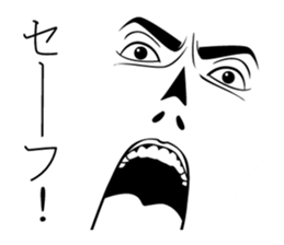 the face face Sticker sticker #6542529