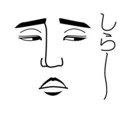 the face face Sticker sticker #6542540