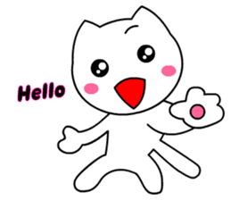 Tomo's Cute Cat 3 (English) sticker #6542584