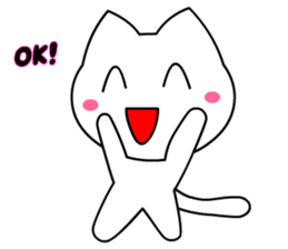 Tomo's Cute Cat 3 (English) sticker #6542593