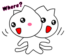 Tomo's Cute Cat 3 (English) sticker #6542601