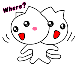 Tomo's Cute Cat 3 (English) sticker #6542601