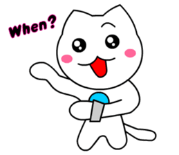 Tomo's Cute Cat 3 (English) sticker #6542602