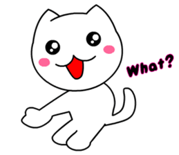 Tomo's Cute Cat 3 (English) sticker #6542604