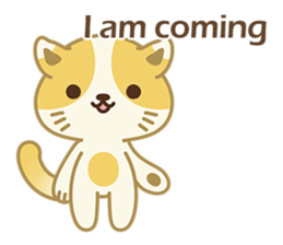 Naughty kitten(little cat_English) sticker #6543034