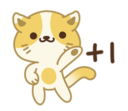 Naughty kitten(little cat_English) sticker #6543042