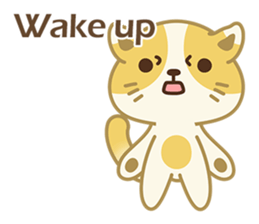 Naughty kitten(little cat_English) sticker #6543056