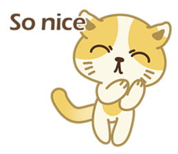 Naughty kitten(little cat_English) sticker #6543062