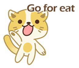 Naughty kitten(little cat_English) sticker #6543068