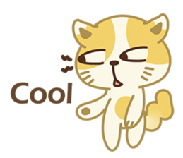 Naughty kitten(little cat_English) sticker #6543082