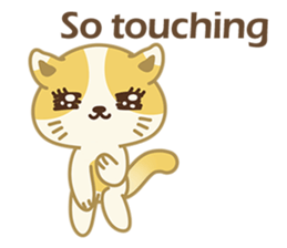 Naughty kitten(little cat_English) sticker #6543096