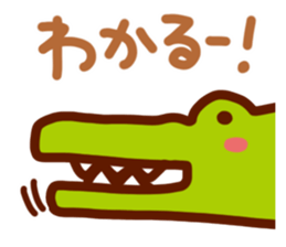 Animal big face Sticker sticker #6543547