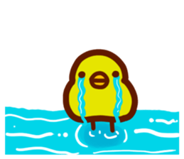 Animal big face Sticker sticker #6543559