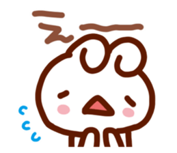 Animal big face Sticker sticker #6543572