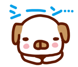 Animal big face Sticker sticker #6543574