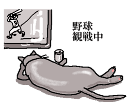 He is a cat named Gal sticker #6544101