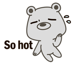 Little Grizzly(Gray bear) Pa-Pa sticker #6544795