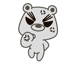 Little Grizzly(Gray bear) Pa-Pa sticker #6544805