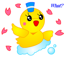 Tomo's Duck Ahiru-chan 2 (English) sticker #6544916