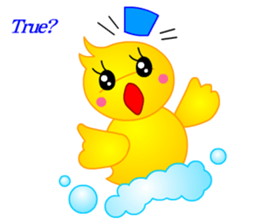 Tomo's Duck Ahiru-chan 2 (English) sticker #6544918