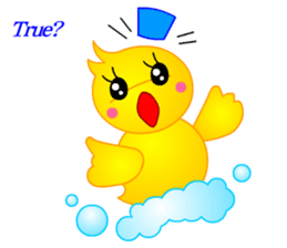 Tomo's Duck Ahiru-chan 2 (English) sticker #6544918