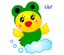 Tomo's Duck Ahiru-chan 2 (English) sticker #6544925