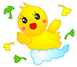 Tomo's Duck Ahiru-chan 2 (English) sticker #6544935