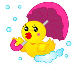 Tomo's Duck Ahiru-chan 2 (English) sticker #6544936